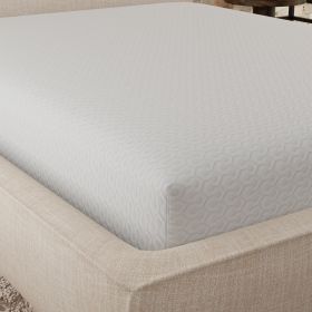 Snow Soft Circular Poly Knit with HEIQ Cooling Water Resistant Mattress Protector Full
