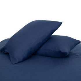 Pillow Cases Standard Size Set of 2, Pillowcases Standard, Premium Soft Linen Pillow Case with Envelope Enclosure 20"x27"