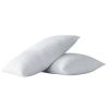 Pillow Cases Standard Size, White Pillow Cases Set of 2, Pillowcases Standard, Premium Soft Linen Pillow Case with Envelope Enclosure 20"x27"