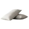 King Size Pillow Cases Set of 2, King Pillow Cases Set of 2, Pillow Cases King, Premium Soft Linen Pillow Case with Envelope Enclosure 20"x36", Greige