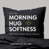 Black Duvet Cover King Size Microfiber Duvet Cover with Zipper Duvet Cover Set of 1 Down Comforter Cover with 2 Pillow Shams Luxury Comforter Cover Ki
