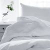 Pillow Cases Standard Size, White Pillow Cases Set of 2, Pillowcases Standard, Premium Soft Linen Pillow Case with Envelope Enclosure 20"x27"