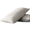 King Size Pillow Cases Set of 2, King Pillow Cases Set of 2, Pillow Cases King, Premium Soft Linen Pillow Case with Envelope Enclosure 20"x36", Greige