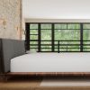 Essentials Woven Microfiber Water Resistant Mattress Protector Full