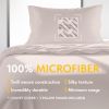 Beige Duvet Cover King Size Microfiber Duvet Cover with Zipper Duvet Cover Set of 1 Down Comforter Cover with 2 Pillow Shams Luxury Comforter Cover Ki
